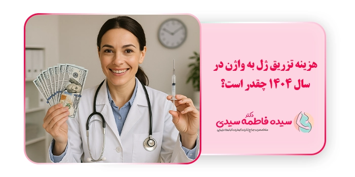 هزینه تزریق ژل به واژن در سال 1404 چقدر است؟